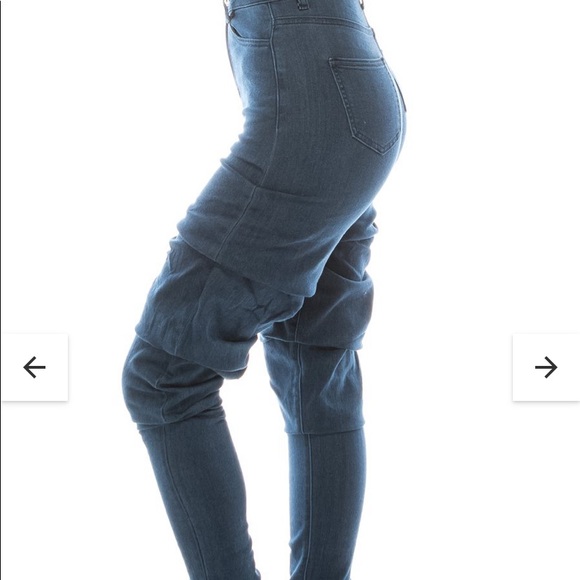 Aphrodite high-waisted-scrunch-up-ruched-jeans 27 - Picture 9 of 16